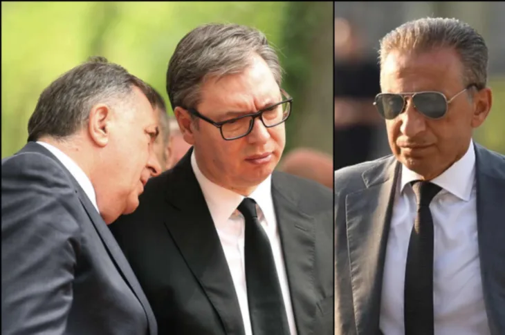Milorad Dodik Aleksandar Vučić Osman mehmedagic