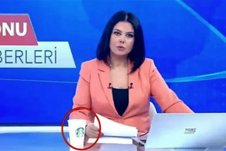 Turska voditeljica Meltem Gunaj Screenshot