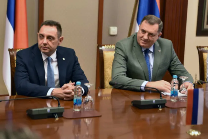 Milorad Dodik Aleksandar vulin