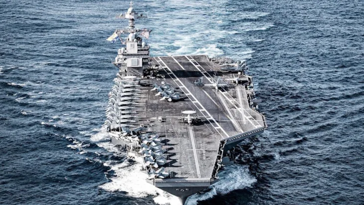 brod americki nosac aviona USS Gerald R. Ford