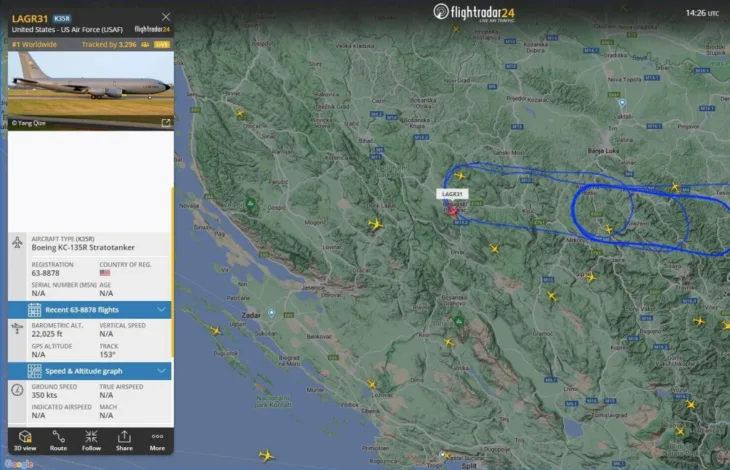 avion nadlijetanje bih