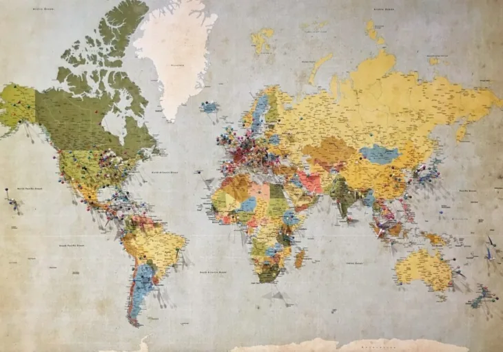 Mapa svijeta  mjera inteligencije