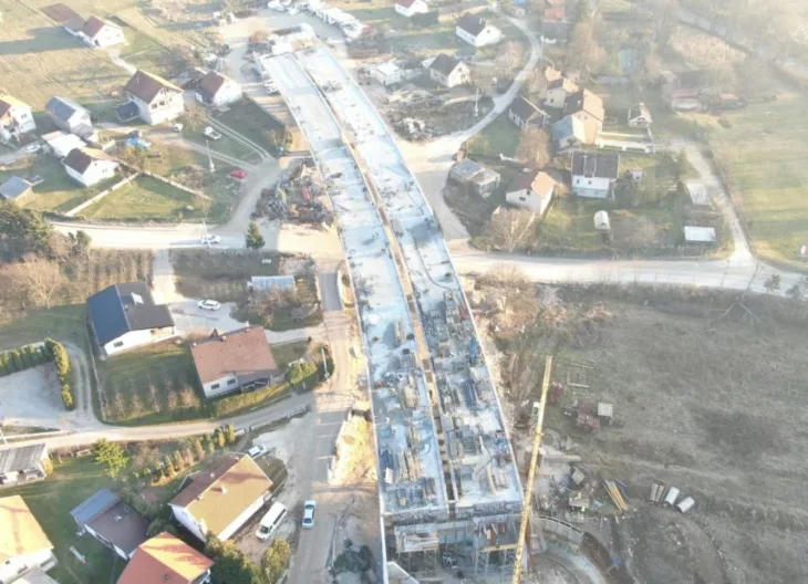 Gradiliste lasva nevicpolje brza cesta autoceste fbih 23jan24