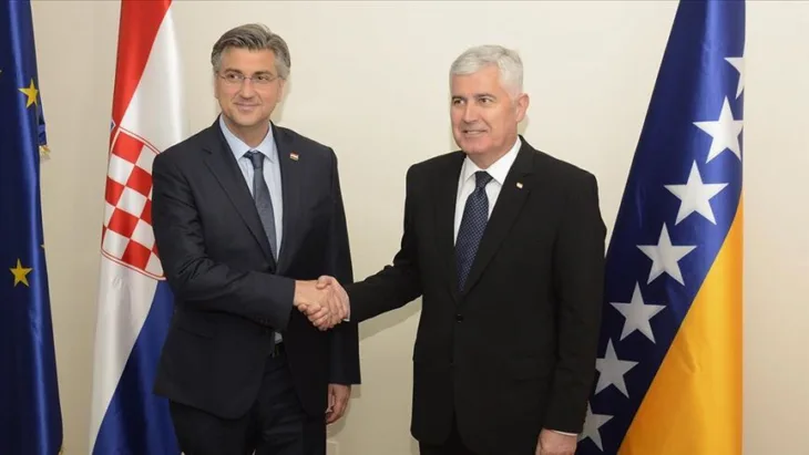 Andrej Plenković Dragan Čović  AA