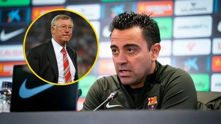 Alex Ferguson Xavi Hernández