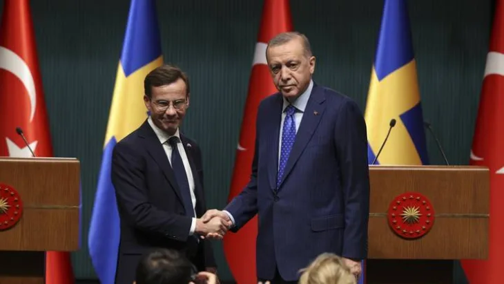 Redzep Tayip Erdogan Ulf Kristersson AA