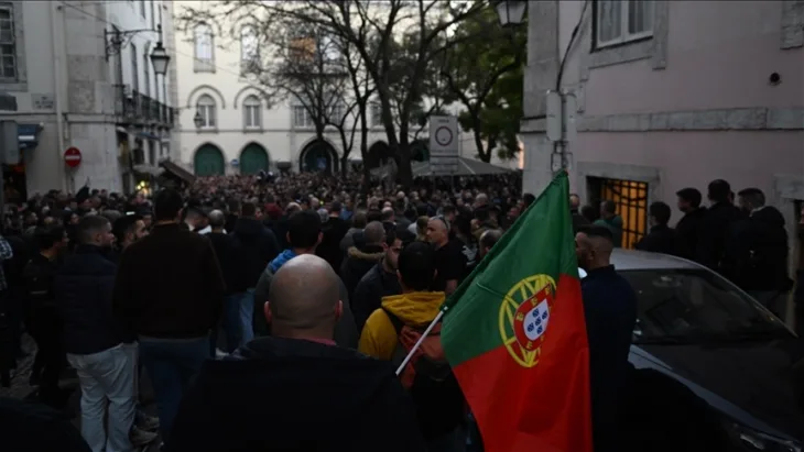 Lisabon  Protest ekstremne desnice