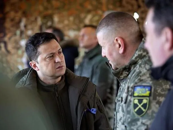 Volodimir Zelensky Valerij zaluzni