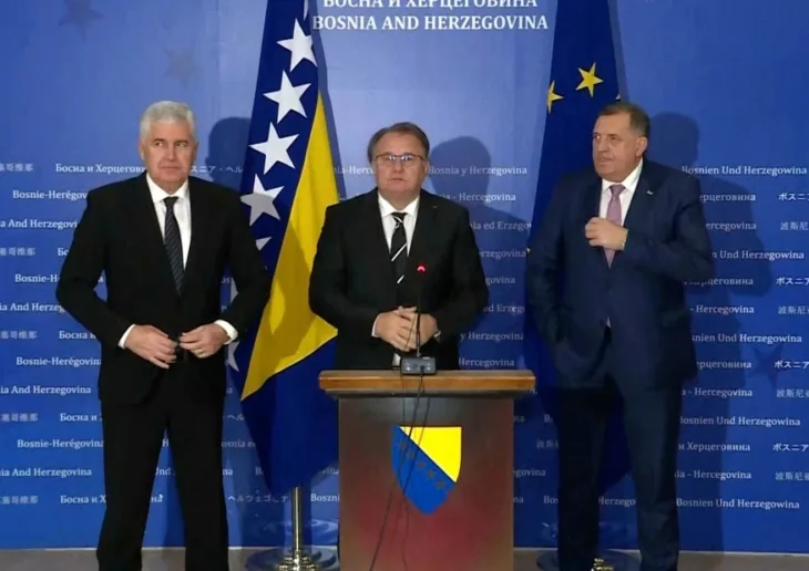 Dragan Čović Nermin Nikšić Milorad Dodik ftv