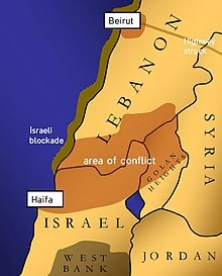 Izrael liban wikipedia