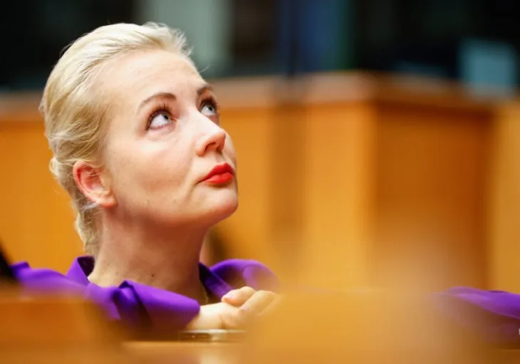 Julija navaljni foto STEPHANIE LECOCQ epa