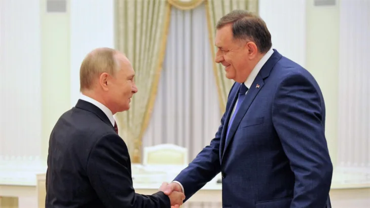 Vladimir Putin Milorad Dodik