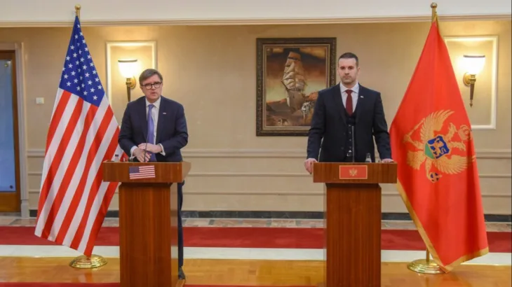 James O'Brien Milojko Spajić u podgorici
