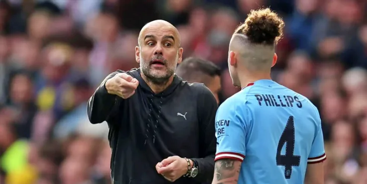 Pep Guardiola Kalvin Phillips