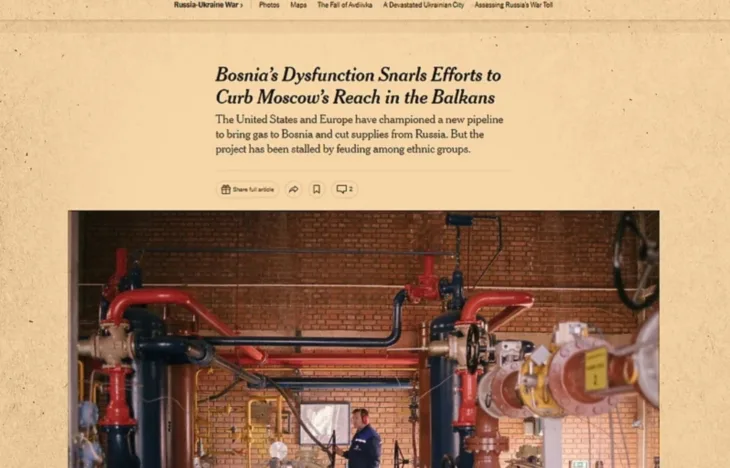 dragan covic New York Times isprozivao Čovića