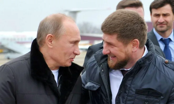 Ramzan Kadirov Vladimir Putin