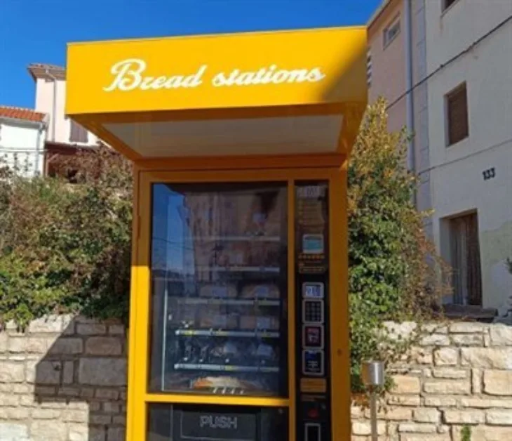 Automat za hljeb Foto: Općina Medulin