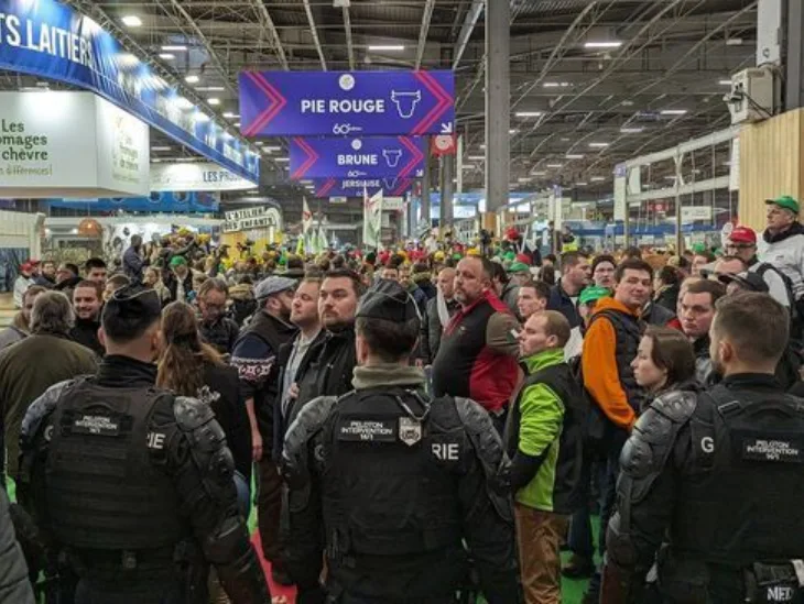 francuska farmeri protesti sukob sa policijom