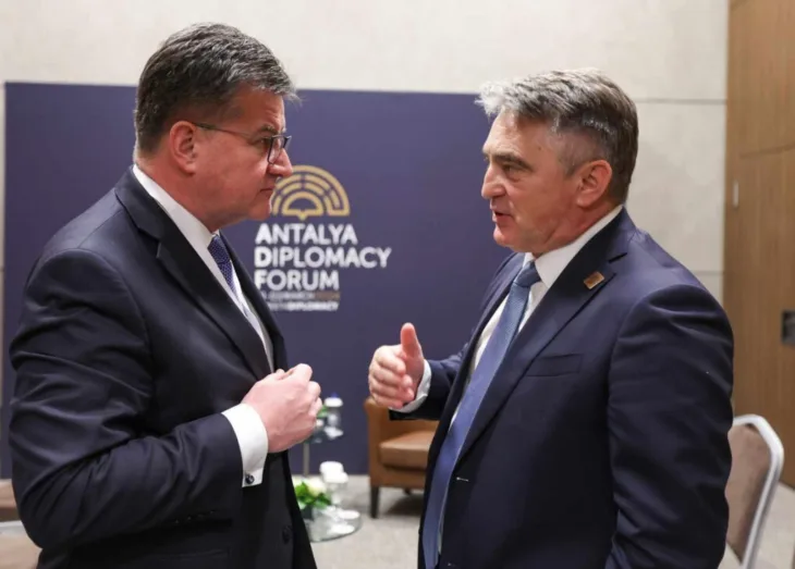 Zeljko Komsic Miroslav Lajcak