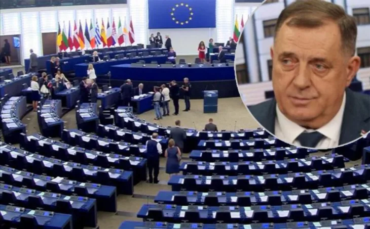 Milorad Dodik evropski parlament Oslob
