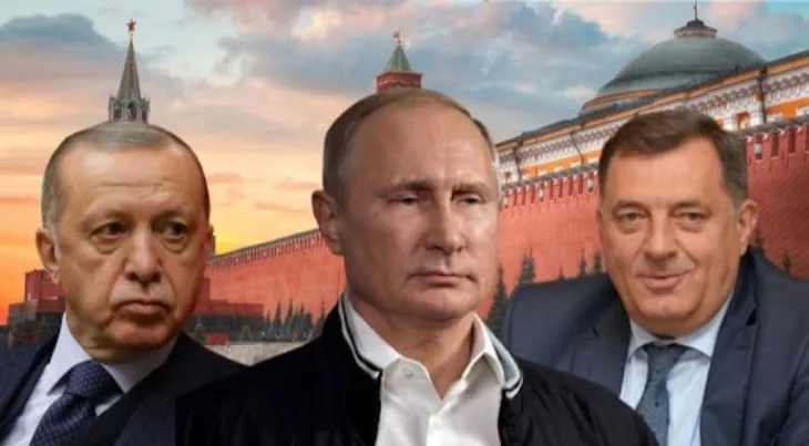 Putin Dodik Erdogan