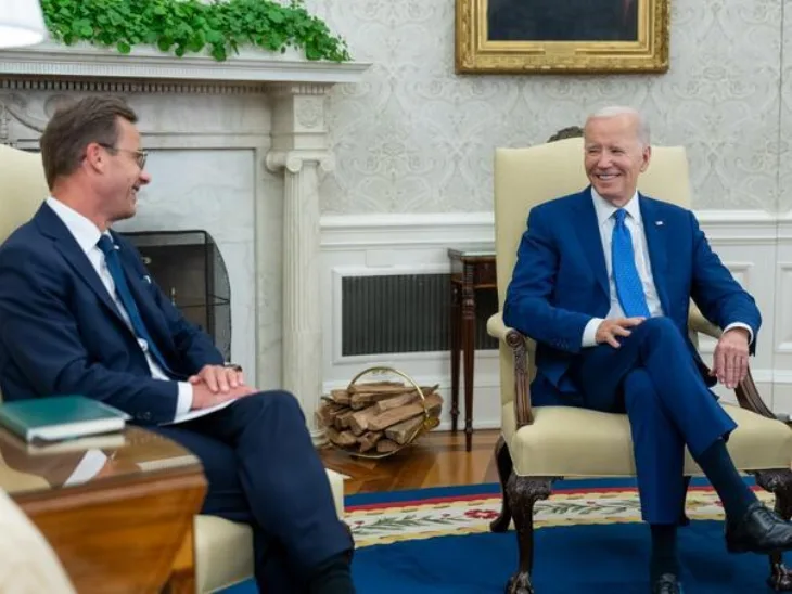 Ulf Kristersson joe biden