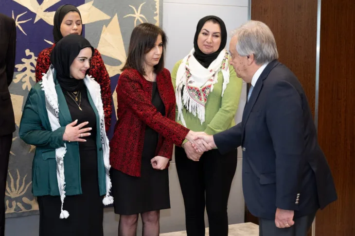 Gaza Guterres se sastao s Palestincima čije su porodice stradale u Gazi