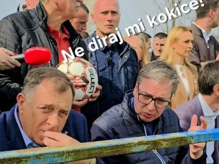 Aleksandar Vucic Milorad Dodik