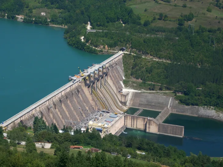 Hidroelektrana projekat Srednja Drina Foto: eps.rs