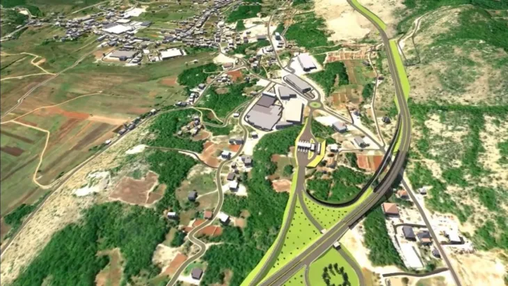 Cesta Mostar – Široki Brijeg – Grude – granica sa Republikom Hrvatskom.