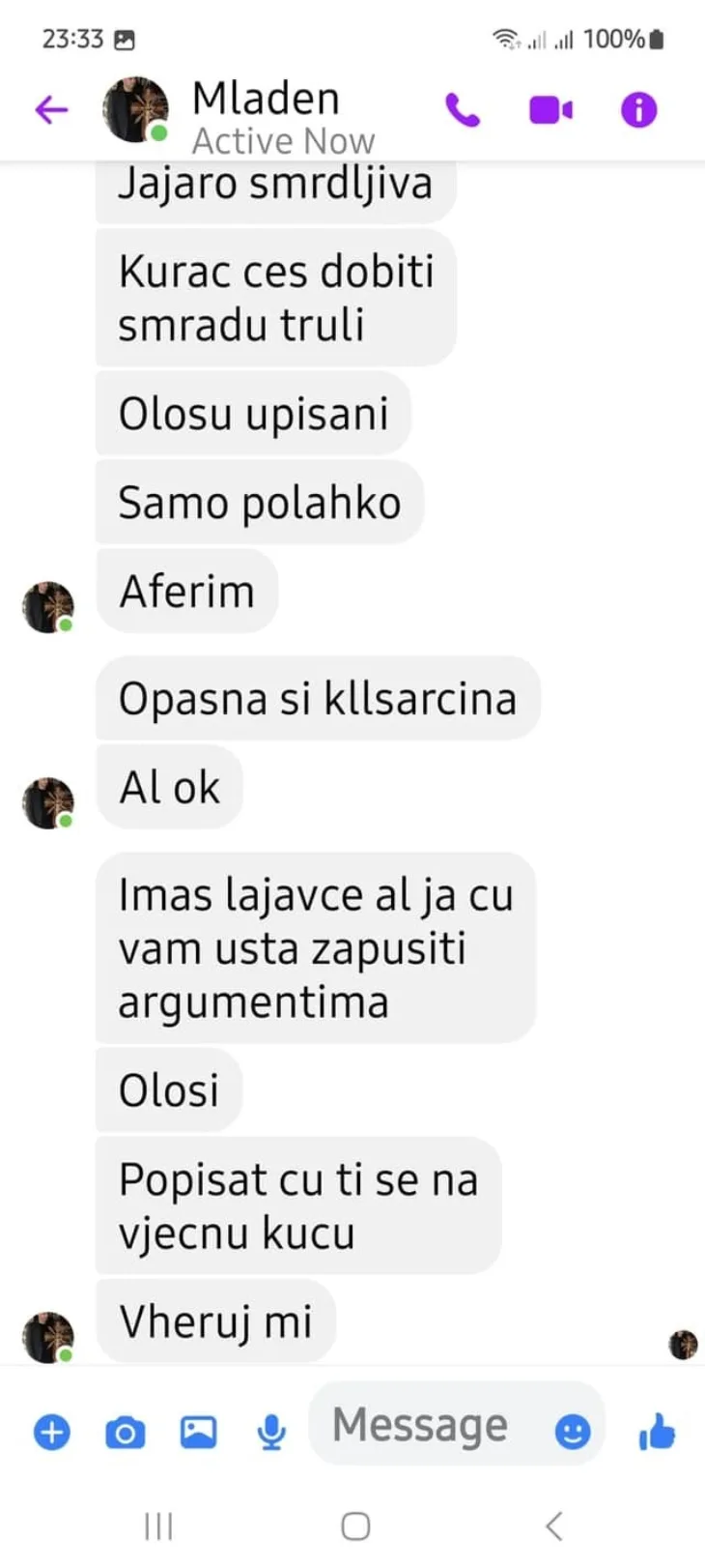 Srebrenica Mladen Grujičić prijetnje novinar