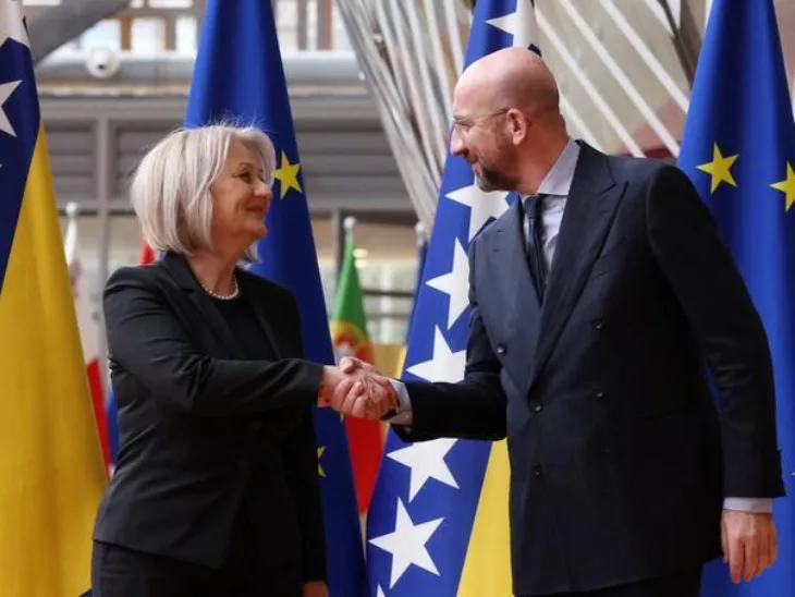 Borjana Krišto i Charles Michael