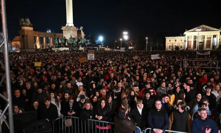 Madarska protesti Profimedia