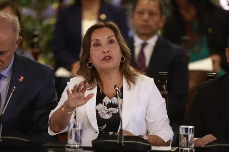 Dina Boluarte , predsjednica Peru