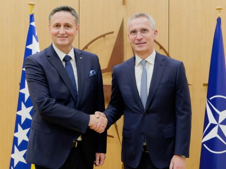 Jens stoltenberg Denis becirovic