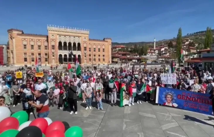 održan novi skup podrške Palestina
