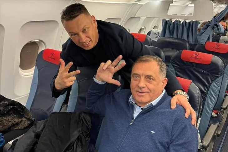 Milorad Dodik Nenad Nešić foto X