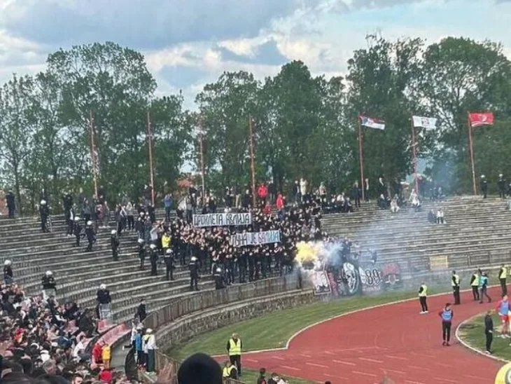 FK Vojvodina  Nacionalisticki ispad navijaca