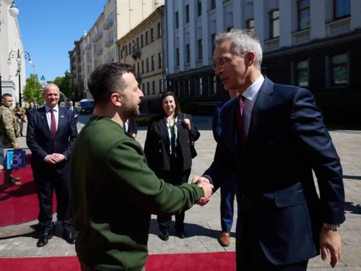 Zelenski i Stoltenberg