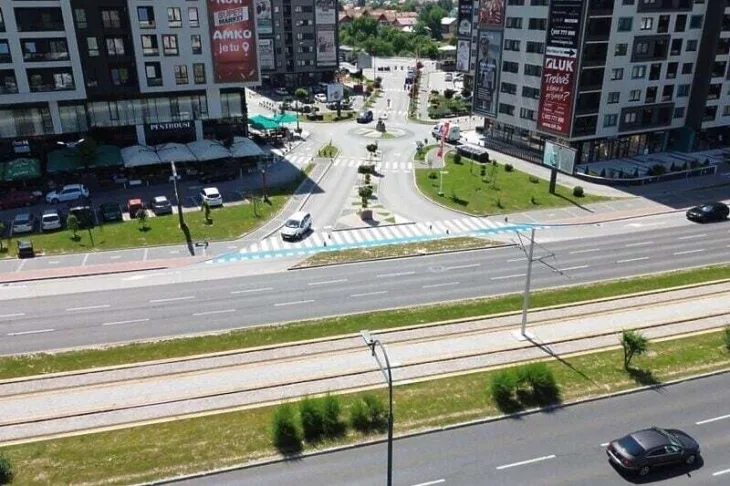 naselje Bulevar  Lokacija na kojoj će biti semaforizirana raskrsnica (Foto: Vlada KS)
