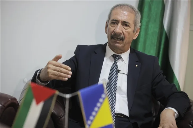 Rezeq Namoora AA Ambasador Palestine