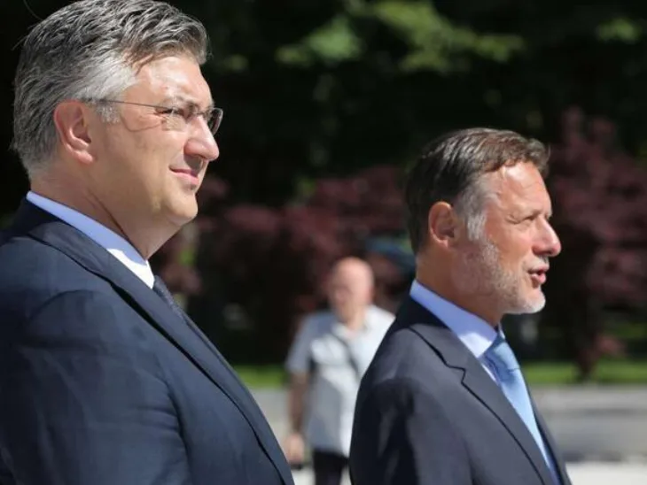 Andrej Plenković Gordan Jandroković fena