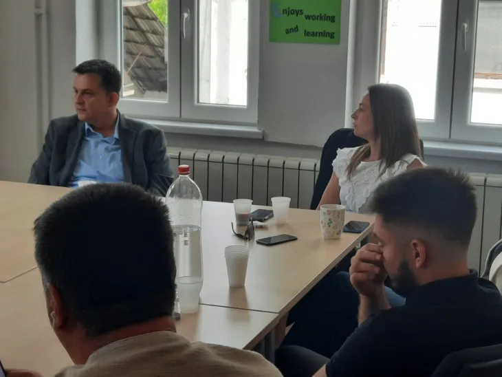 Načelnik Hasanbegović sa CIM-ovcima i gostima iz Ambasade