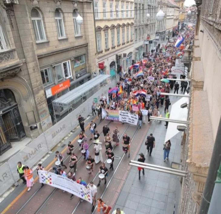 povorka ponosa u Zagrebu