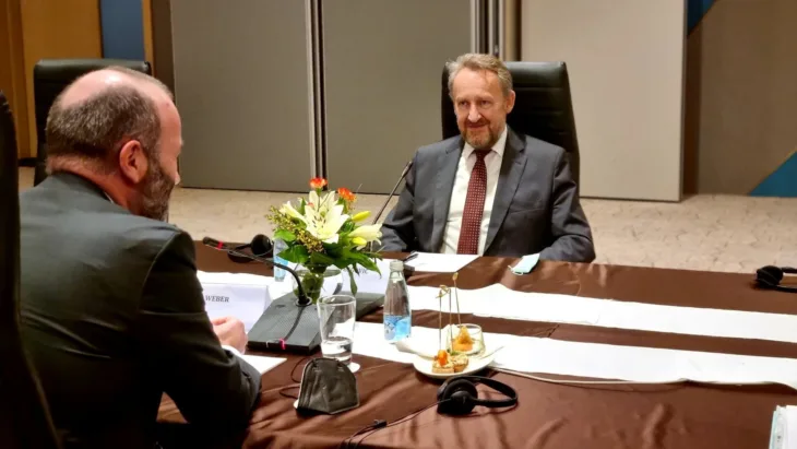 bakir izetbegovic Manfred Weber