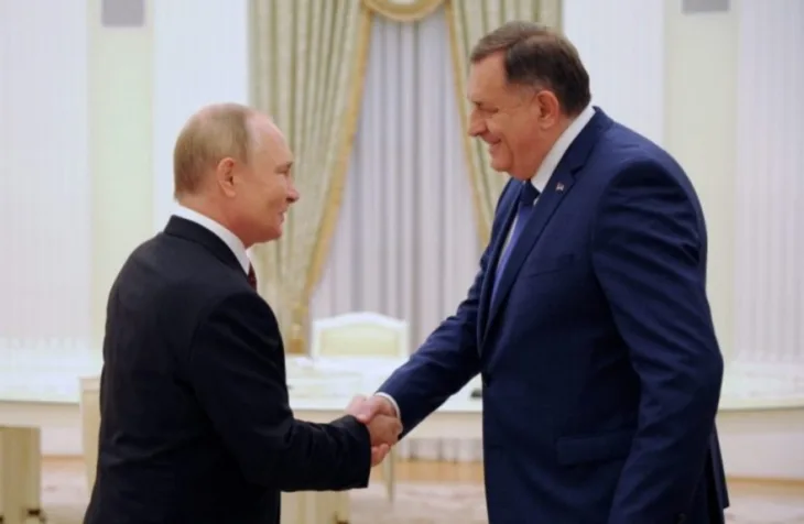 Vladimir Putin Milorad Dodik