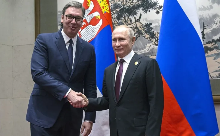 Aleksandar Vučić Vladimir Putin