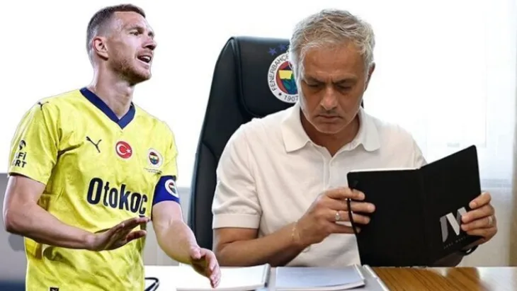 Edin Džeko Jose Mourinho