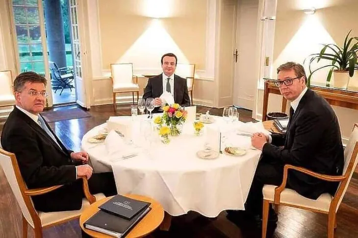Aleksandar Vučić Albin Kurti