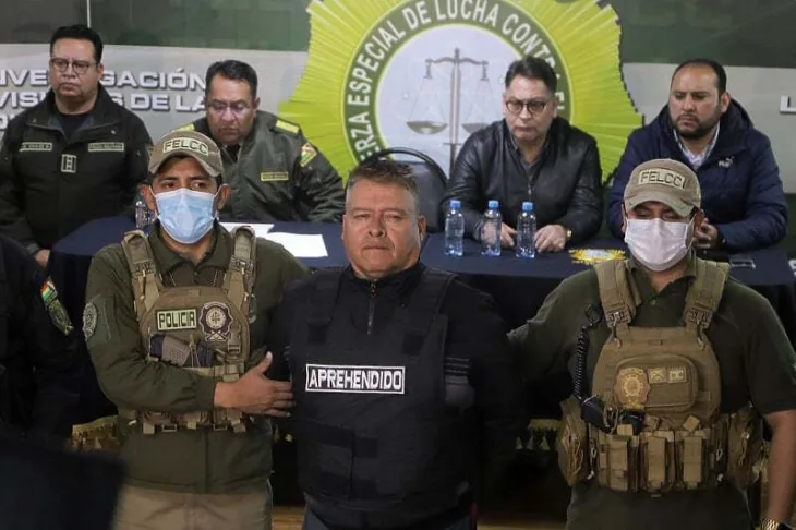 Bolivija državni udar Juan Jose Uhapšeni general